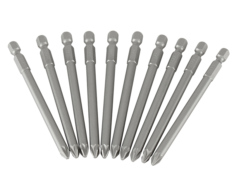 STA368807B - Pozidriv Power Bits PZ2 x 100mm (Box 10)
