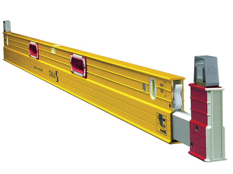 STB106T183 - 106T-183 Extendable Spirit Level 3 Vial 183-315cm
