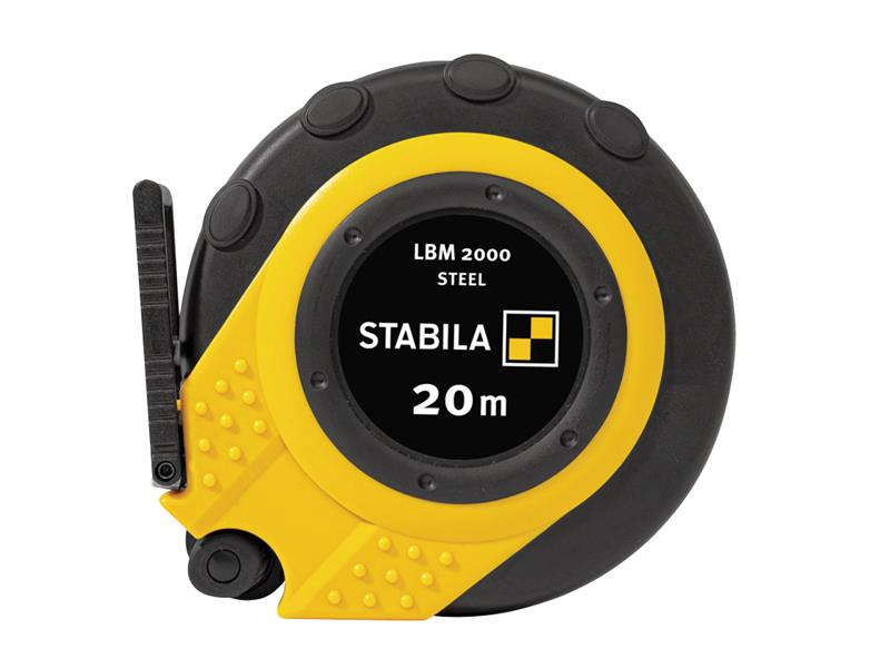 LBM 2000 Closed Steel Tape 20m Width 13mm Metric only