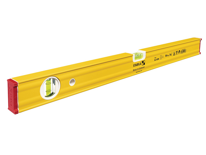 STB80ASM60 - 80 ASM Magnetic Spirit Level 2 Vial 19178 60cm