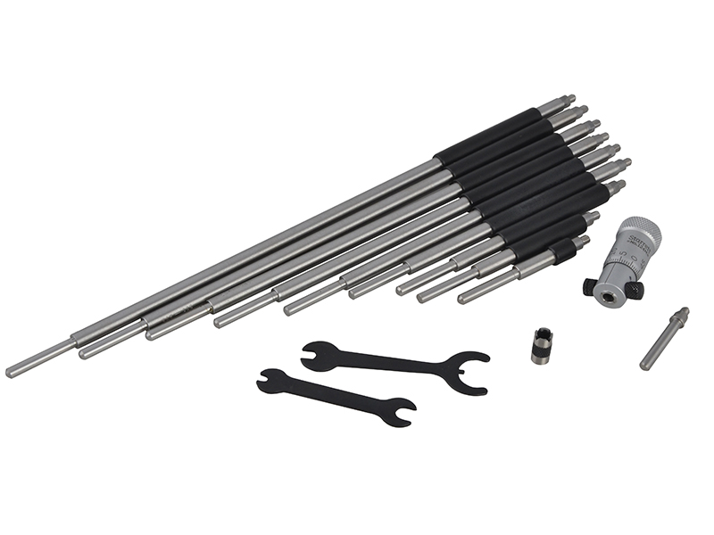 STR124MBZ - 124MBZ Inside Micrometer 50-300mm (10 Rod Set)