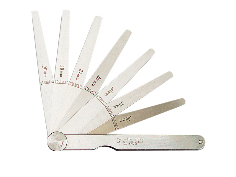 STR173MA - 173MA Feeler Gauge 13 Piece Set 0.03-0.5mm