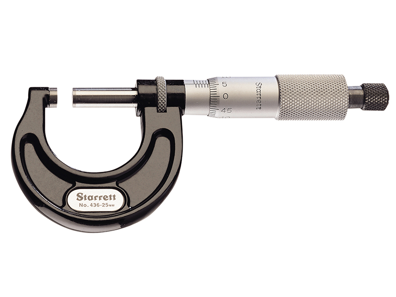 STR436X2 - 436.1XRL-2 Outside Micrometer 1-2in Graduation .001in