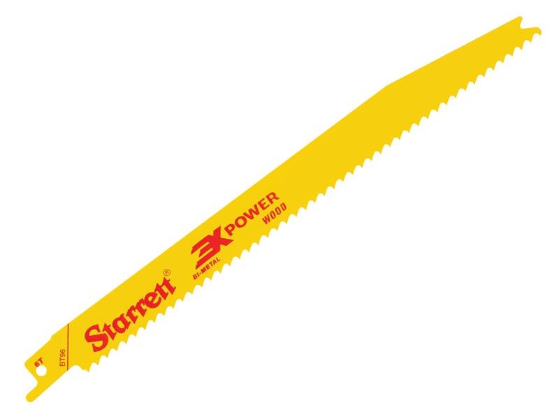 BT96-5 Bi-Metal Reciprocating Blade Wood Tapered 228mm 6 TPI Pk5