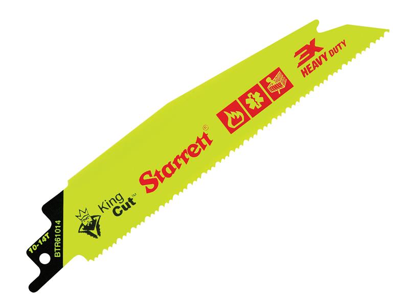 BTR61014-5 Bi-Metal King Cut Demolition Blade 152mm 10-14 TPI Pk5