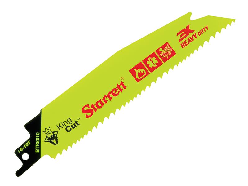 BTR6610-5 Bi-Metal King Cut Demolition Blade 152mm 6-10 TPI Pk5