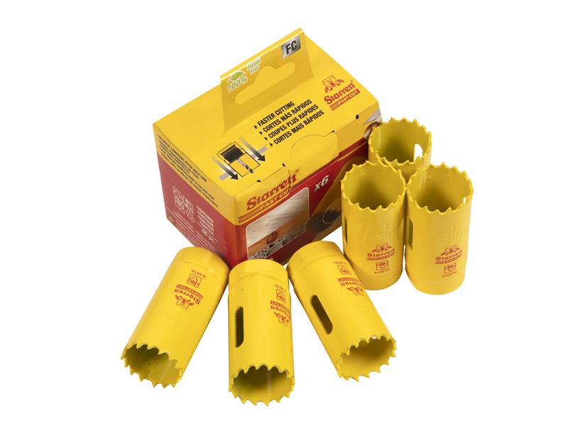 STRFCH01006 - FCH0100-6 Fast Cut Bi-Metal Holesaw 25mm Bulk Pack of 6