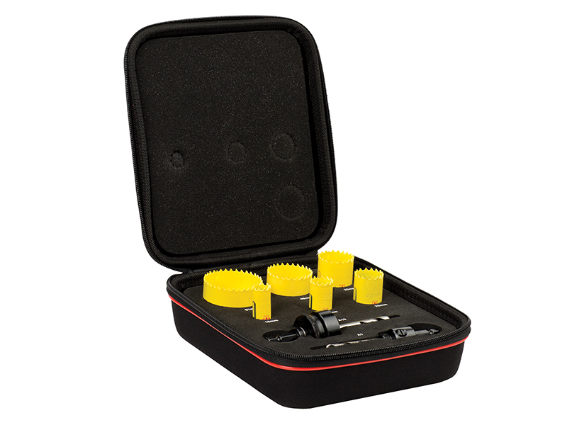STRKFC06021 - KFC06021 Fast Cut Bi-Metal Electrician's Holesaw Kit 8 Piece