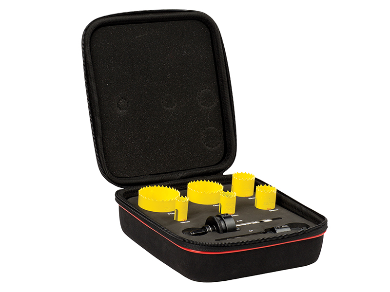 KFC06022 Fast Cut Bi-Metal Electrician's Holesaw Kit 8 Piece