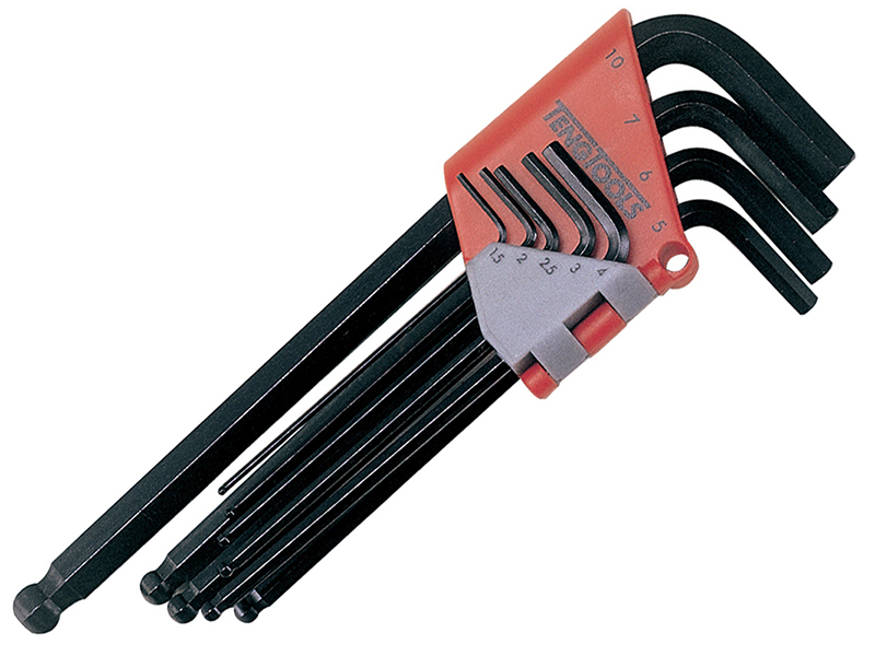 Ball Point Hexagon Key Set 9 Piece (1.5-10mm)