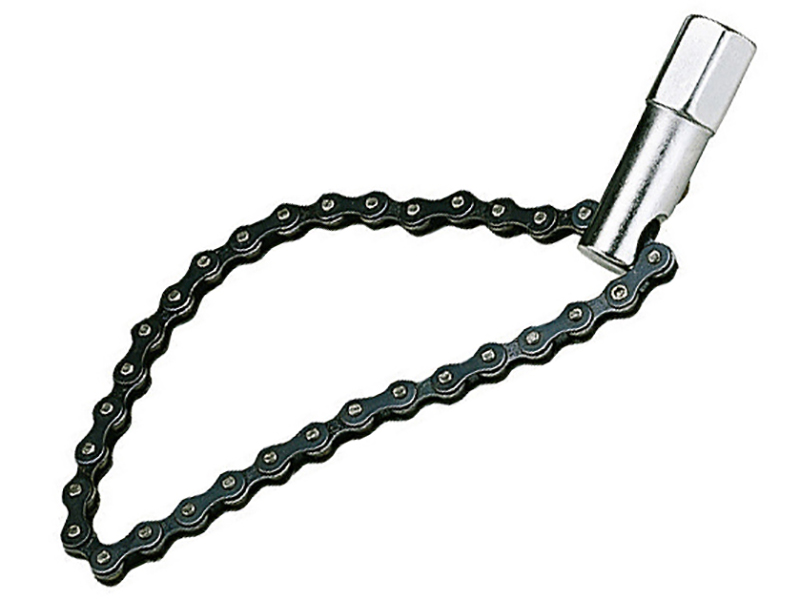 TEN9120 - 9120 Oil Filter Wrench chain strap 120mm Cap 1/2in Drive