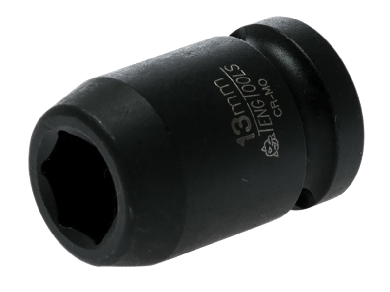 TEN920513N - Impact Socket Hexagon 6-Point 1/2in Drive 13mm