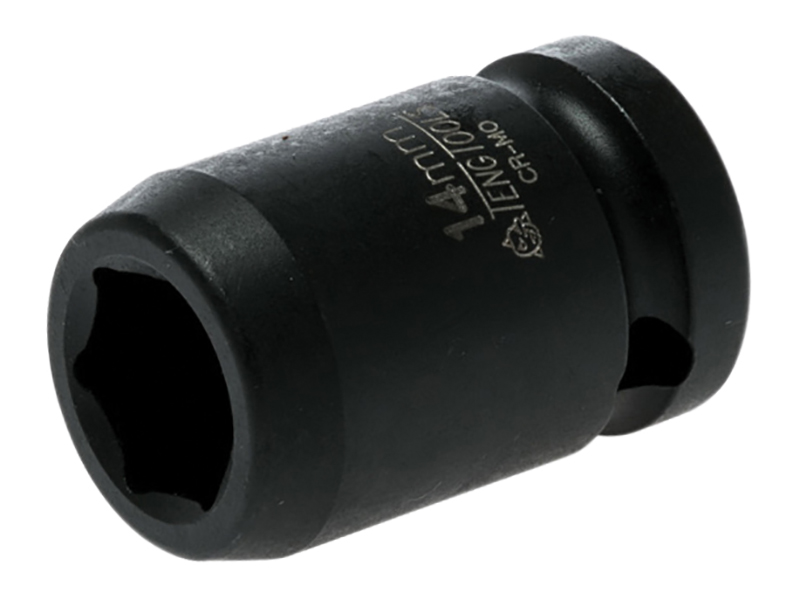 TEN920514N - Impact Socket Hexagon 6-Point 1/2in Drive 14mm