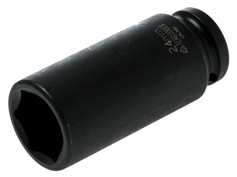 TEN920624N - Deep Impact Socket Hexagon 6-Point 1/2in Drive 24mm
