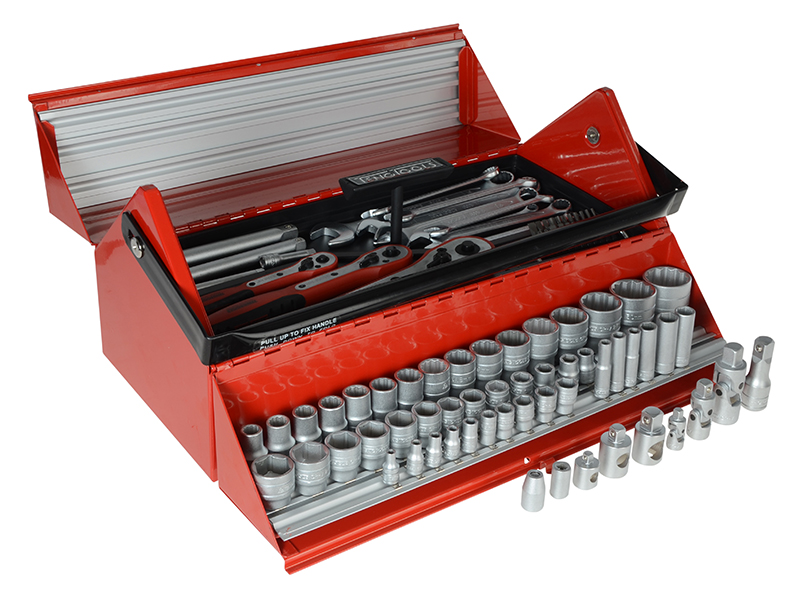 TENTC187 - TC187 Mega Rosso Tool Kit Set of 187 1/4 3/8 & 1/2in