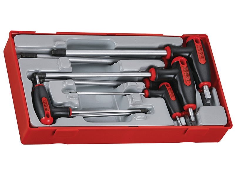 TENTTHEX7 - TTHEX7 Metric Hex T-Handle Driver Set 7 Piece
