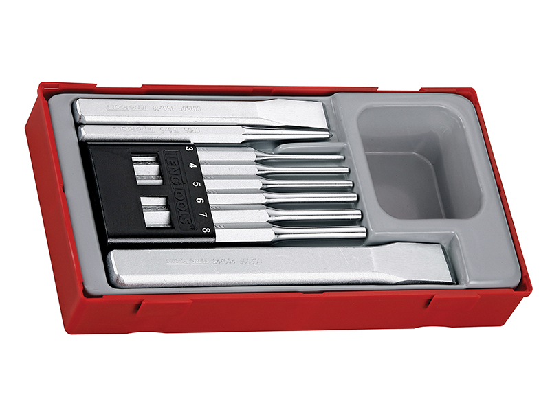 TTPC09 Punch & Chisel Set 9 Piece