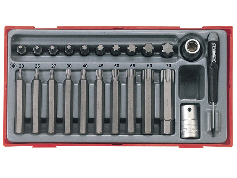TTTX23 TX Bit Socket Set 23 Piece - 1/2in Drive