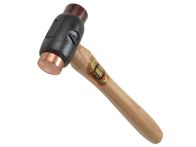 THO208 - 208 Copper / Hide Hammer Size A (25mm) 355g