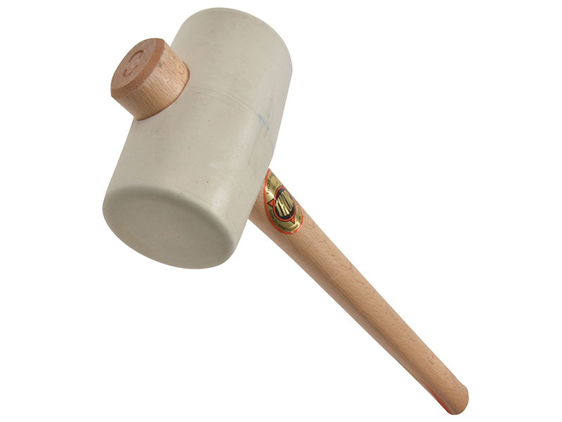 THO954W - 954W White Rubber Mallet 74mm 970g