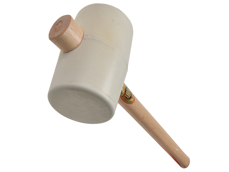 THO957W - 957W White Rubber Mallet 90mm 1450g