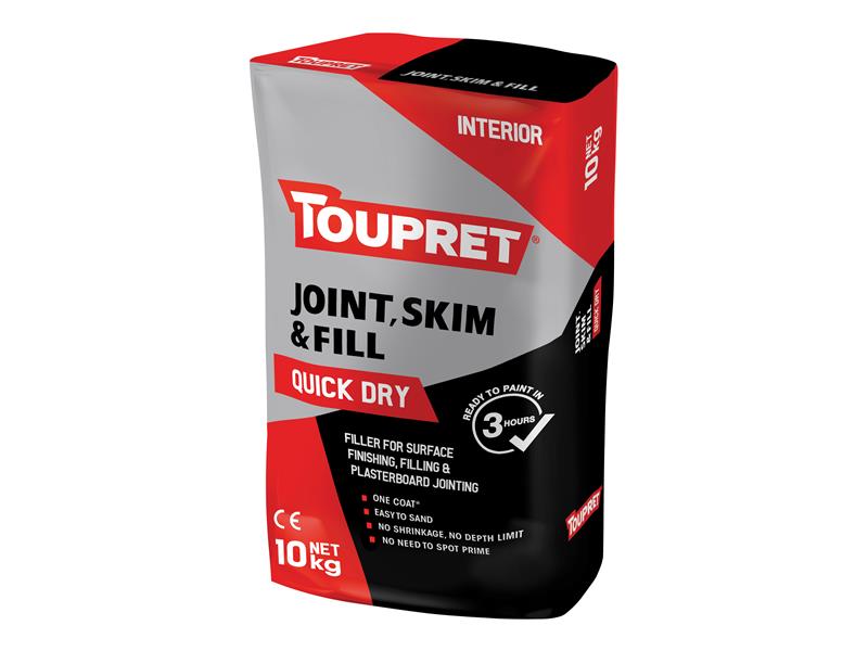 TOUFGBJSR10G - Quick Dry Joint Skim & Fill 10kg