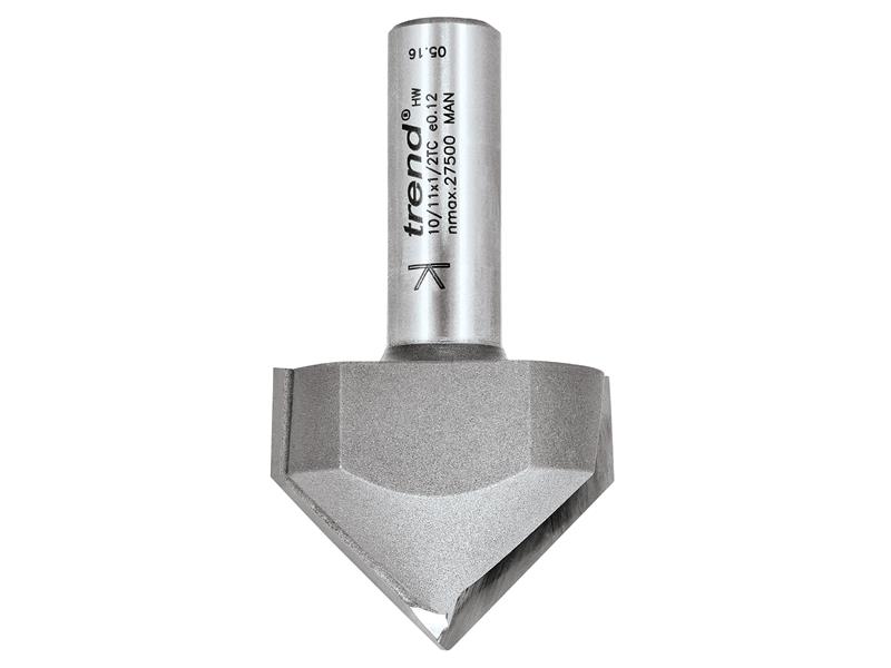 10/11 x 1/2 TCT V-Groove Chamfer 45° 19.0 x 38mm