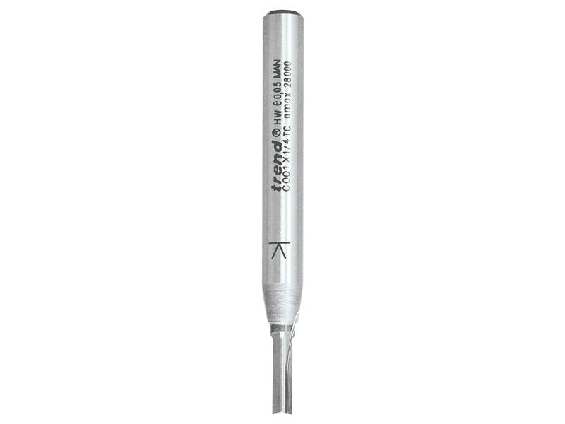 C001 x 1/4 TCT Two Flute Cutter 3.2mm x 9.5mm