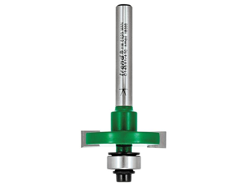 TREC14514TC - C145 x 1/4 TCT Bearing Guided Slotting Cutter 6.3mm
