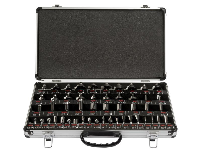 1/4in TCT Router Bit Starter Set 50 Piece