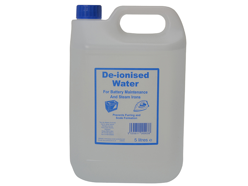 TUW5 - De-ionised Water 5 litre