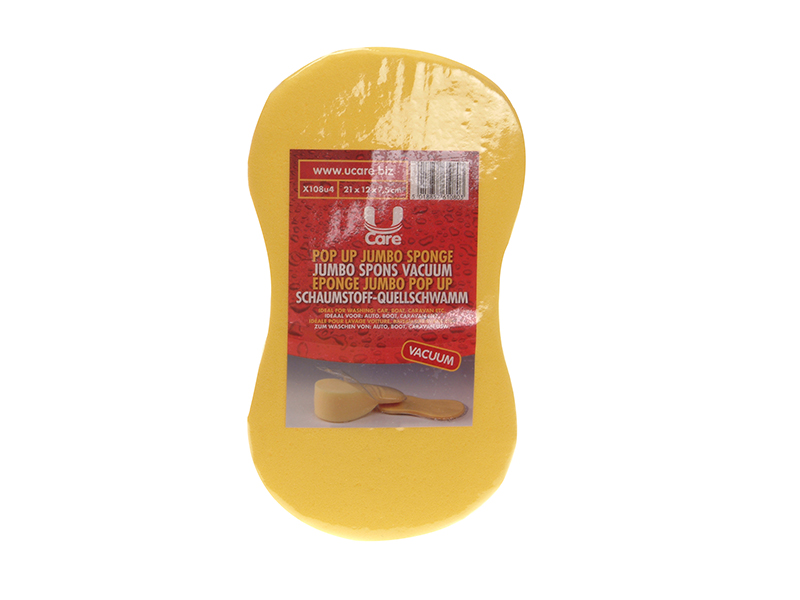 UCRPSPONGE - Pop-up Jumbo Sponge - Vacuum Packed