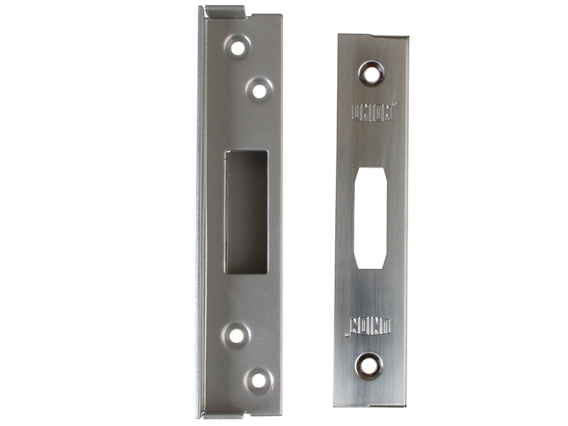 UNNJ2100R05C - StrongBOLT 2100 Mortice Deadlock Rebate Kit 13mm Satin Chrome Box