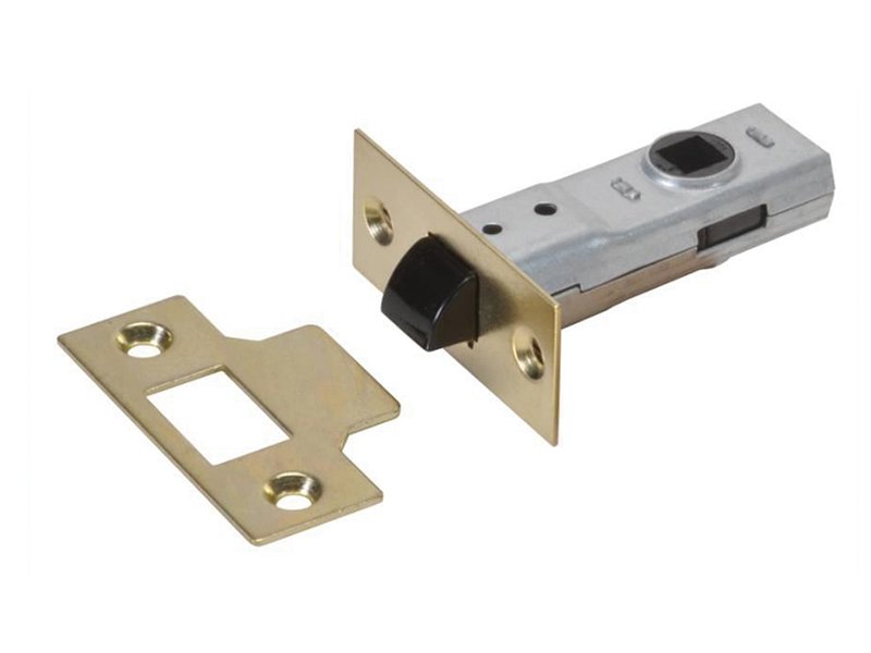 UNNJ2600PL30 - J2600 3.0 Tubular Latch Essentials Polished Brass 79mm 3in Boxed
