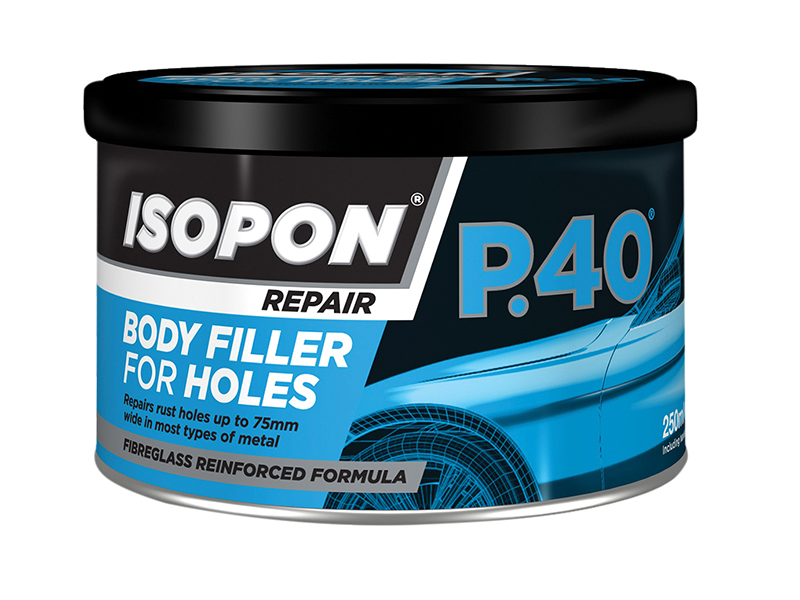 UPOP40S - P.40 Body Filler for Holes Tin 250ml