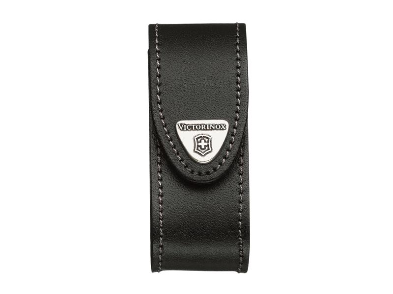 VIC4052030 - Black Leather Belt Pouch (2-4 Layer)