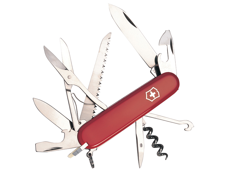 VICHUNT - Huntsman Swiss Army Knife Red 1371300