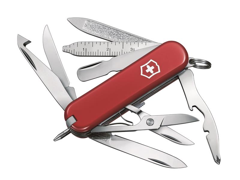 VICMINICH - MiniChamp Swiss Army Knife Red 06385NP
