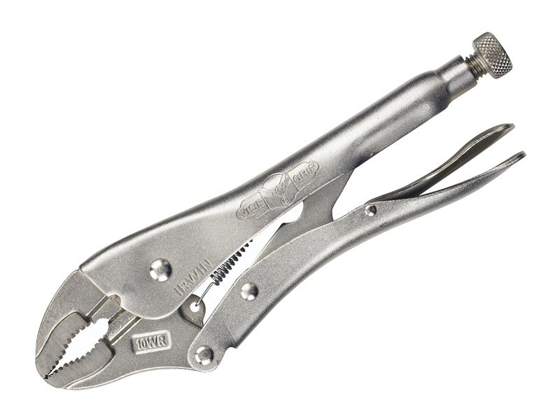 VIS10WRC - 10WRC Curved Jaw Locking Pliers with Wire Cutter 254mm (10in)