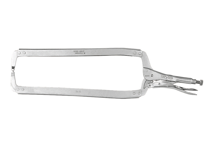 VIS24R - 24R Locking C-Clamp Regular Tip 600mm (24in)