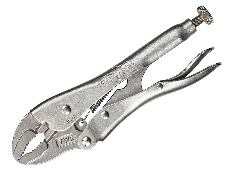 VIS7WRC - 7WRC Curved Jaw Locking Pliers with Wire Cutter 178mm (7in)