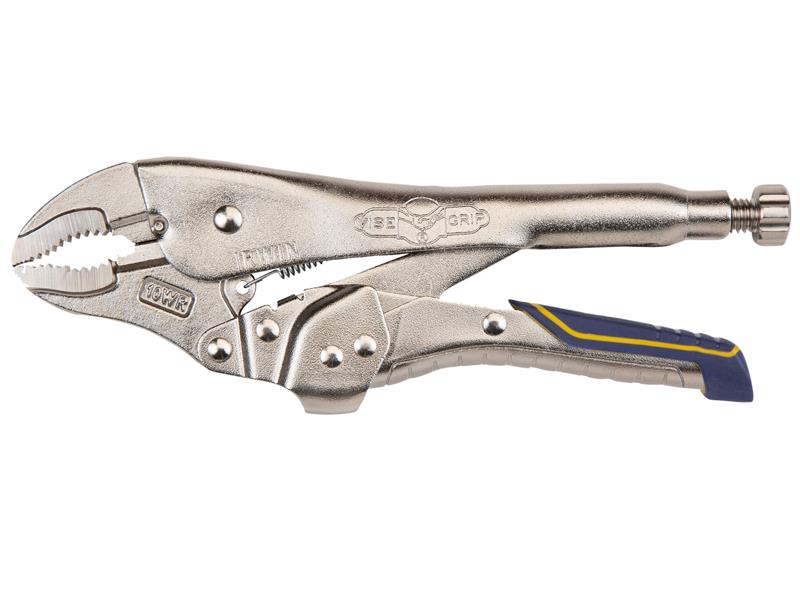 VIST05T - 10WR Fast Release Curved Jaw Locking Pliers with Wire Cutter 254mm (10in)