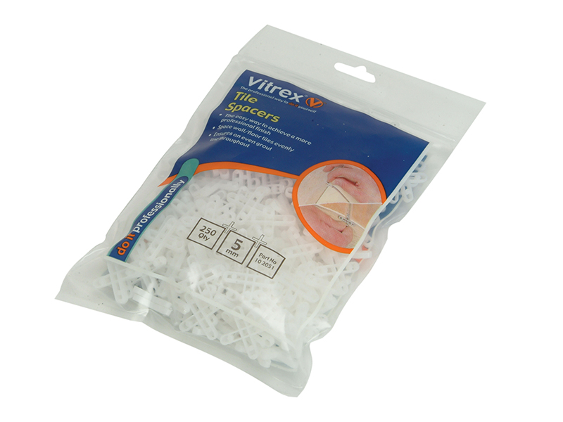 VIT102042 - Floor Tile Spacers 4mm (Pack 500)