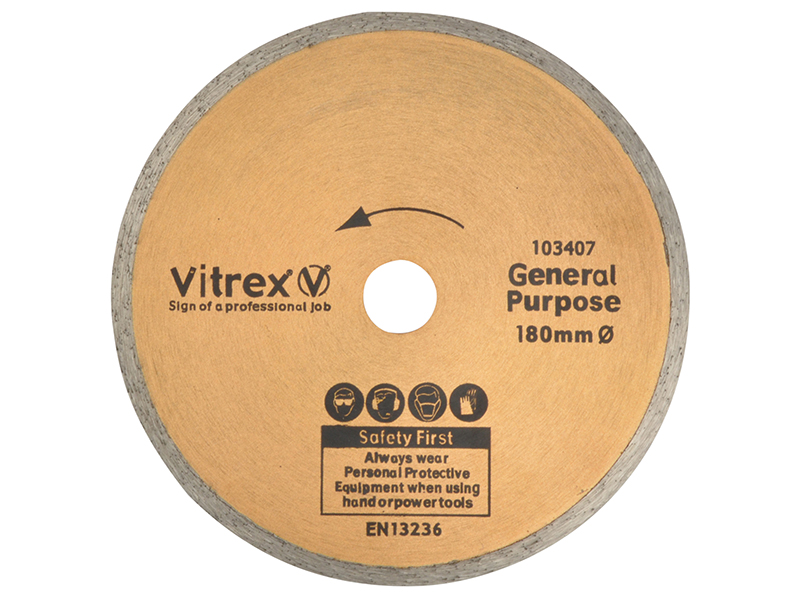 VIT103407 - Standard Diamond Blade 180mm