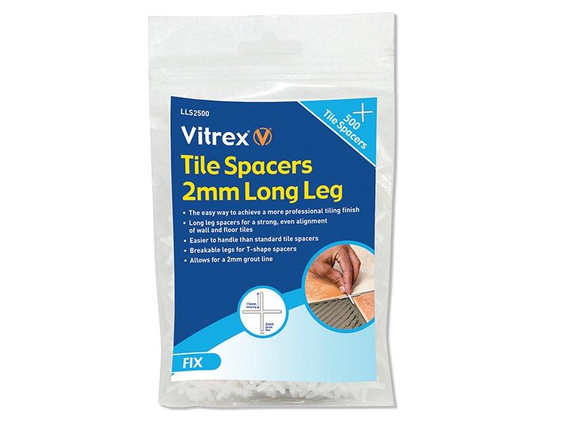 VITLLS2500 - Long Leg Spacer 2mm (Pack 500)