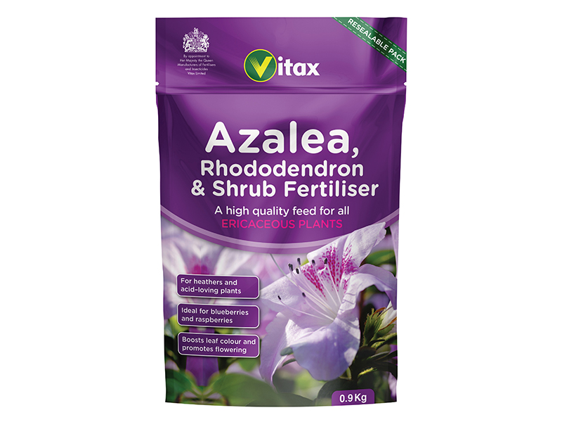 VTX6AZ901 - Azalea Rhododendron & Shrub Fertilizer 0.9kg Pouch