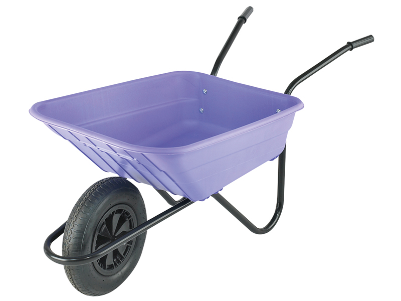 WALBSHLIPDD - Boxed 90L Lilac Polypropylene Wheelbarrow