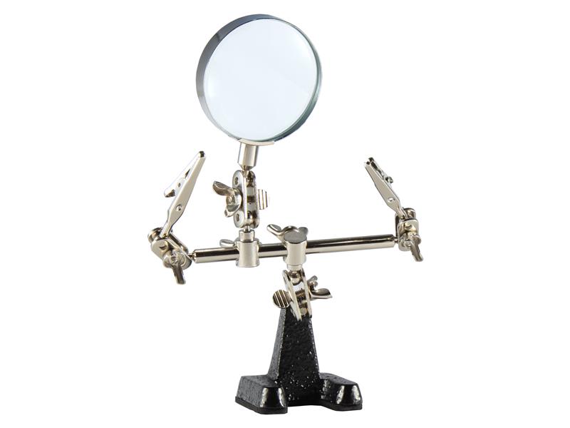 WELACCHHB - Helping Hands Holder - 2 Arms & Magnifier