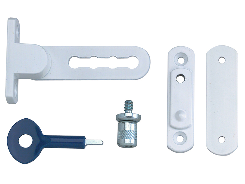 YAL2P117WE - P117 Ventilation Window Lock White Finish Pack of 2