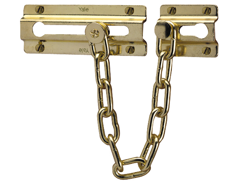YALP1037PB - P1037 Door Chain Brass Finish